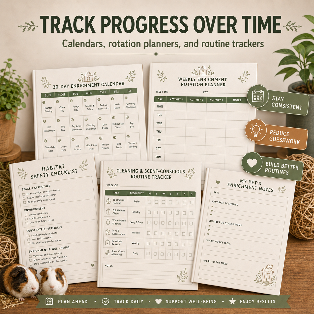 Small Animal Enrichment Architect — Complete Habitat Planning Bundle