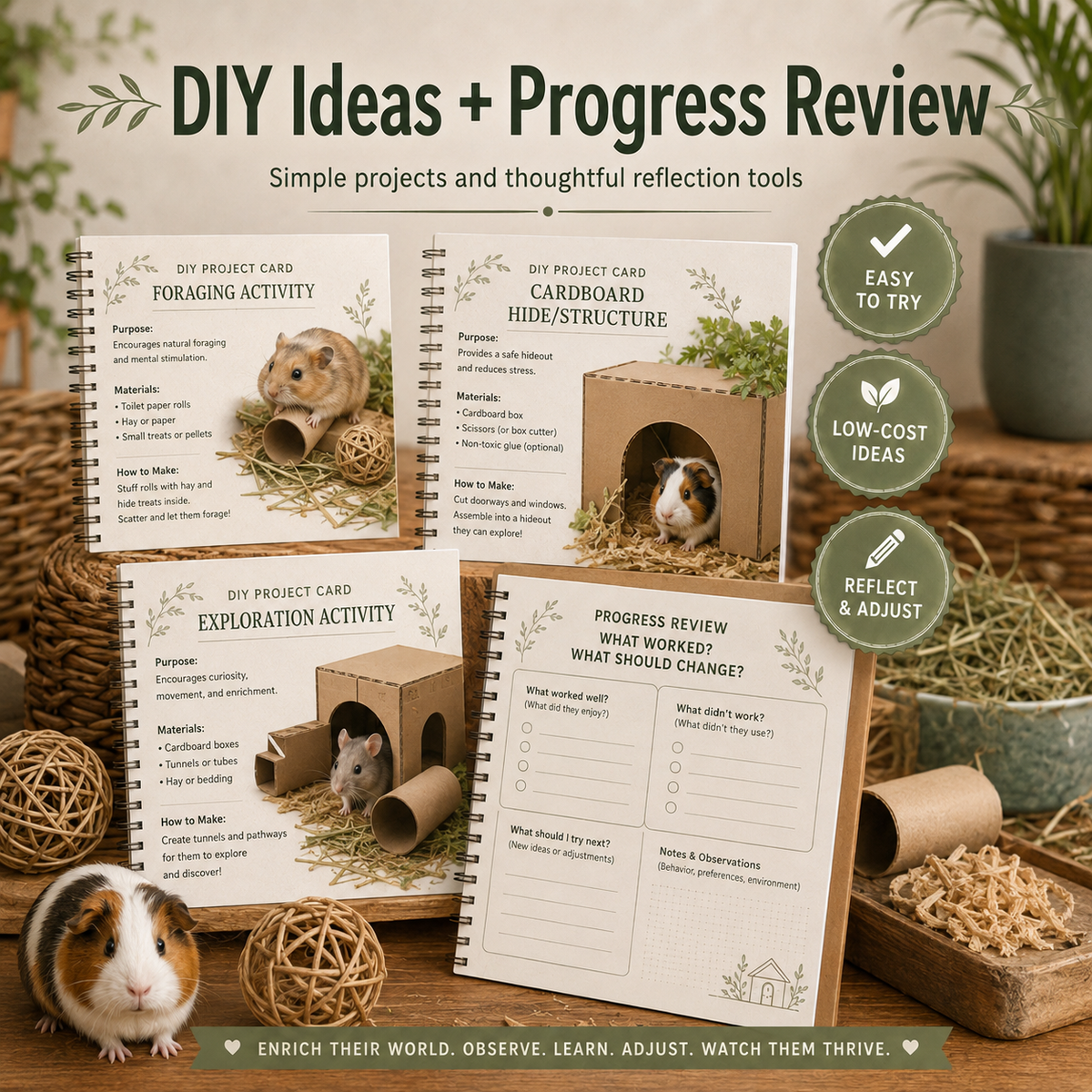 Small Animal Enrichment Architect — Complete Habitat Planning Bundle